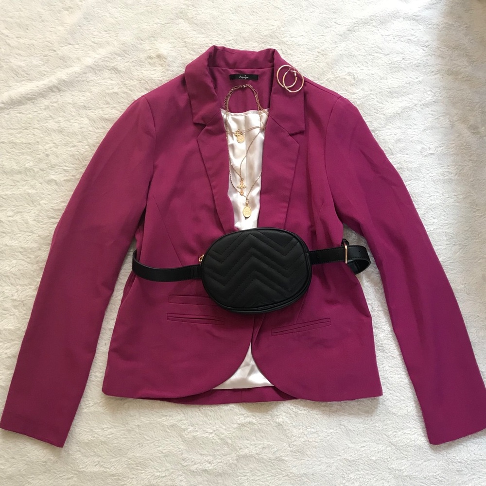 Magenta Blazer